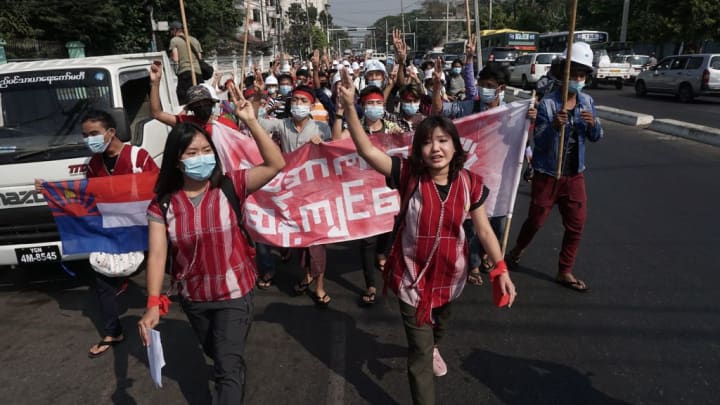 Protests myanmar netblocks observatoryfingasengadget